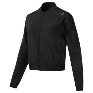 Reebok WOR Woven Jacke Damen - Schwarz - DE 587-WNK